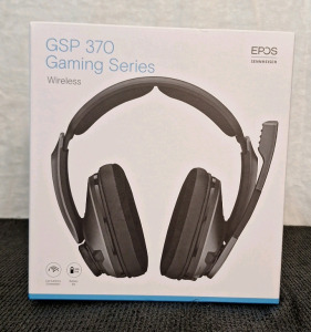 (1) EPOS / Sennheiser GSP 370 Over Head Wireless Gaming Headset