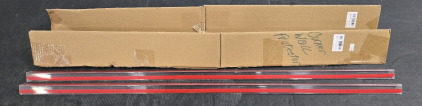 (2) Pairs of Wall Corner Protectors (Transparent) & (1) Pair of Wall Corner Protectors (White) - 39&frac12;" Long