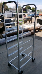 Aluminum Food Tray Cart 70x26x19