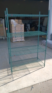 Metro Antimicrobial Wire Shelf Rack 74x48x24
