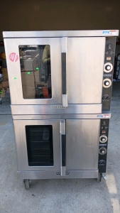 Hobart Dual Deck Commercial Oven 36x38x65