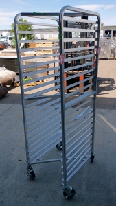 Aluminum Food Tray Cart 70x20x26