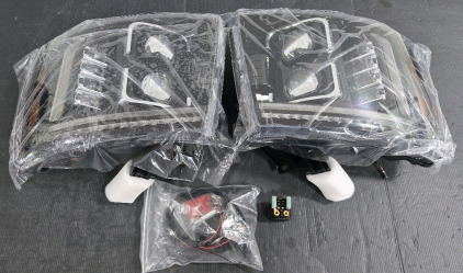 (2) *Brand New* '07-'14 Chevy Silverado Full LED Projector Headlights w/ Replacement Parts / +$600 Value!