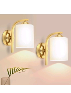 Canmeija 2 Light Gold Vanity Light Fixtures