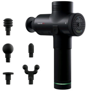 (1) Hypervolt Plus, Featuring Quiet Glide Technology - Handheld Percussion Massage Gun | 3 Speeds, 5 Interchangeable Heads | Helps Relieve Sore Muscles and Stiffness - Hypervolt Plus W/ Bluetooth<br/>