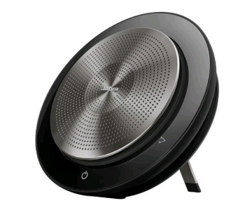 (1) Jabra Speak 750 UC Wireless Bluetooth Speakerphone W/ Link 370 USB Adapter &ndash; Portable Conference Speaker W/ Premium Audio - Certified for Zoom & Google Meet