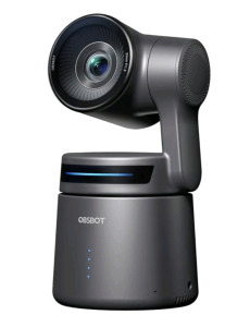 (1) OBSBOT Tail Air NDI Streaming Camera 4K, AI Tracking PTZ Camera W/ Intelligent APP, Gesture Control, HDMI/USB-C/Wireless Webcam, Video Camera Live Stream For YouTube, Chruch, Worship, Creator, etc.