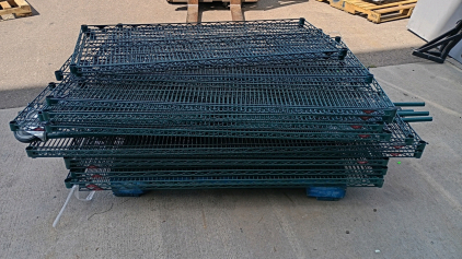 Whole Pallet Painted Wire Rack Shelving ~25 Shelves 60x24