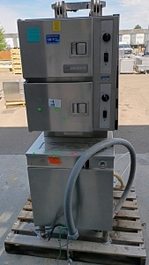Cleveland Dual Deck Convection Steamer #24CEM48 63x24x34