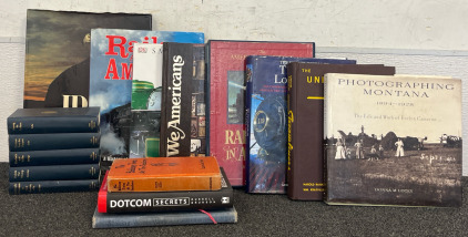 American Historical Books Including Idaho Photo & History Book, Railroads Of America History Books & More
