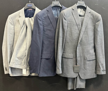 (2) John Varvatos Suits & Tommy Hilfiger Suit
