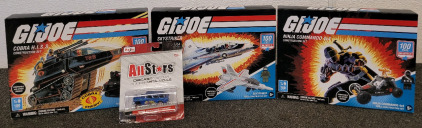 (3) G.I.Joe Construction Sets & All Stars 1955 Chevrolet Nomad
