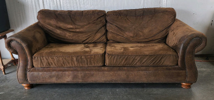 Rustic Brown Couch