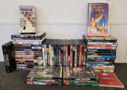 (2) Boxes Of DVDs