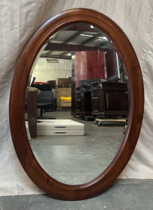 Large Oval Mirror