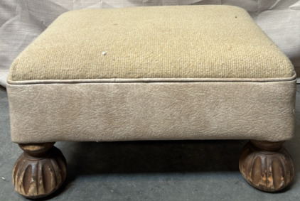 Small Vintage Footrest 11" x 17" x 21"