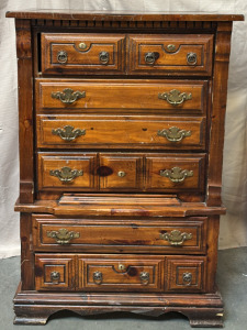 Large Vintage Wooden Dresser