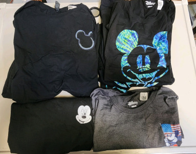 (8) Disney Shirts In Various Sizes. Brand New!