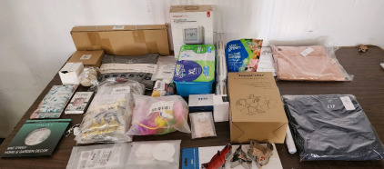 Filled To The Top Miscellaneous Amazon Box!