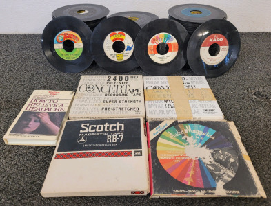 7 Inch Records And Reels