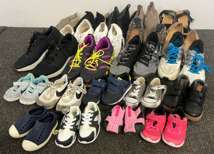 Women&rsquo;s Shoes Ranging From 8-10, Kids Shoes Ranging From 4-6