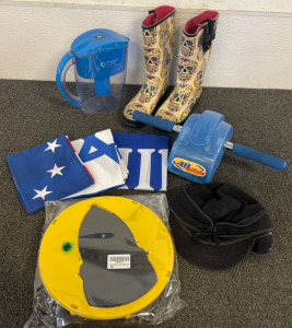 Women&rsquo;s Muck Boots, Filtering Pitcher, Ab Slide, Flags & Bucket Mouse Trap Lid