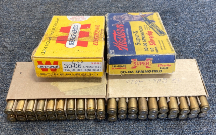 (2) 30-60 Springfield 150/180gr.