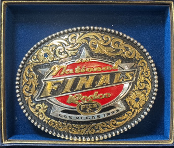 Collectable National Finals Rodeo (NFR) Buckle