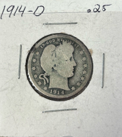 (9) Vintage Barber US Quarters (1899-1916) - 6