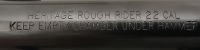 Heritage Rough Rider Revolver, .22 WMR, 4.75" Barrel, Serial Z77492 - 8