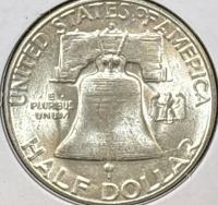1952-S MS66 GEM Silver Franklin 1/2 $1 - 4