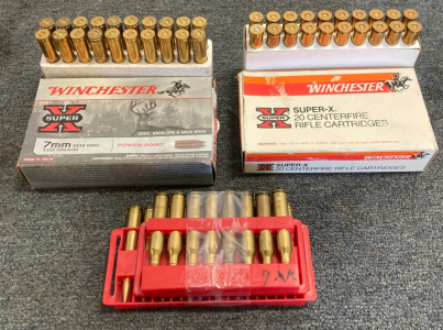 (3) boxes of 7mm REM Mag