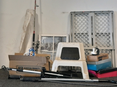 Baby Gate, Mirror, Shoes, Clothes Hangers, Step Stool & More