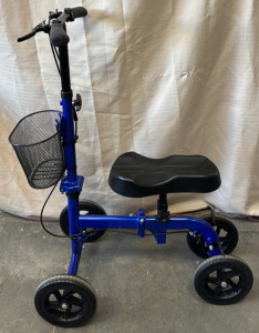 Blue Medical Scooter