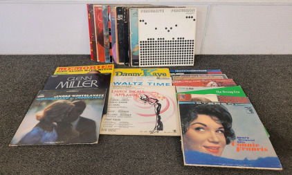 Vinyl Records, Including Roy Clark,Red Simpson, Chubby Checker, Dale Evans, Susan Raye, And More