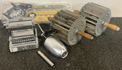 (2) Vintage Miller Bun Dividers & More Industrial Kitchen Equipment
