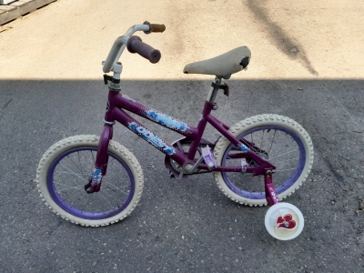 Small Kids Pink Bicycle
