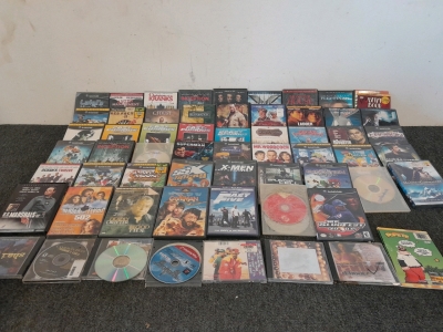Large Collection of DVD Movies, Games & More