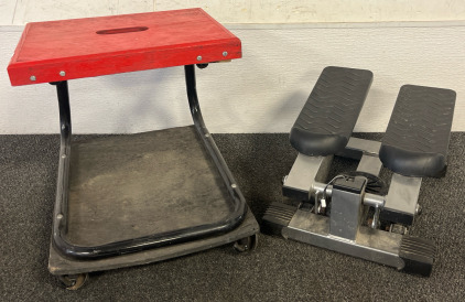 Mini Stair Stepper For At Home Walking & Rolling Work Stool
