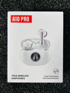 A10 Pro True Wireless Earphones With Dual Transmission and Interconnection