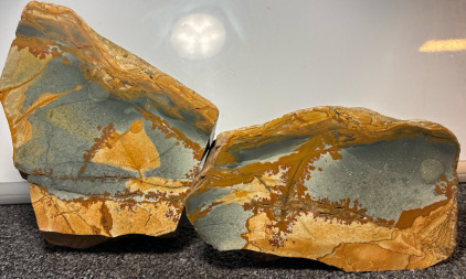 Desert Jasper with Natural Moon & Mountain Patterns &ndash; Earth&rsquo;s Mini Masterpieces