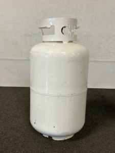 Tall Empty Propane Tank