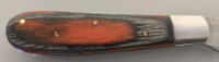 Hand Boline Damascus Folding Pocket Knife By Hunting Hawk Inc With Sheath- New - 3