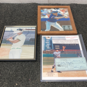 Harmon Killebrew Signed Check And More