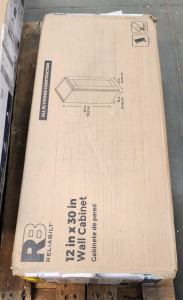 RELIABILT 12 inch x 30 inch Wall Cabinet