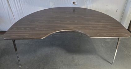 Kidney Table 72" x 48" x 28"
