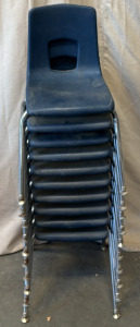 (10) Blue Student&rsquo;s Chairs