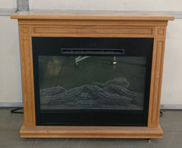 Mobile Electric Fireplace