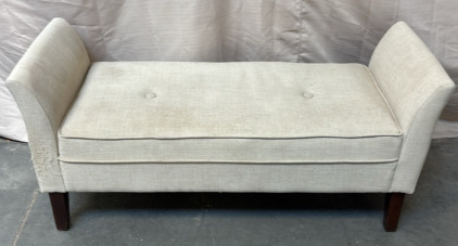 Modern Fabric Bench