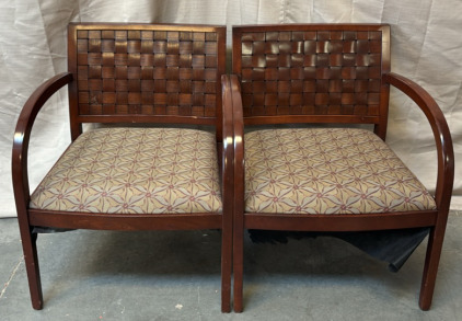 (2) Matching Lounge Chairs